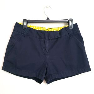 J. Crew Chino Shorts Navy Blue 6